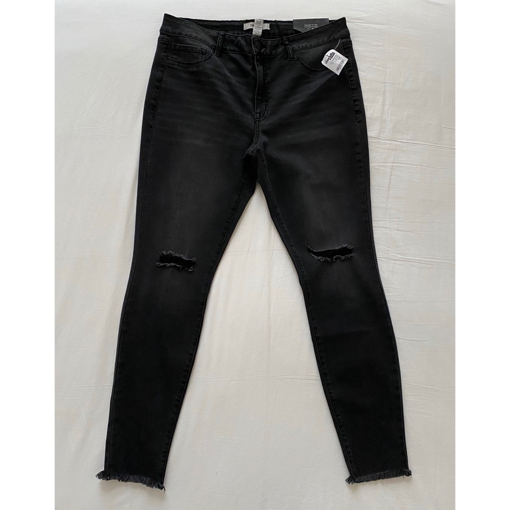 Charlotte Russe Skintight Legging Faded Black